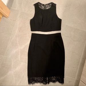 Lulu’s Cropped Top and Skirt Set